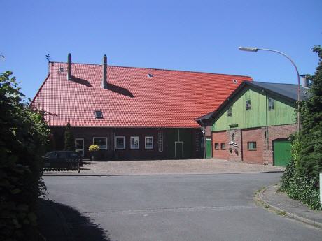 Bauernhofcafe mit ländlicher Herberge